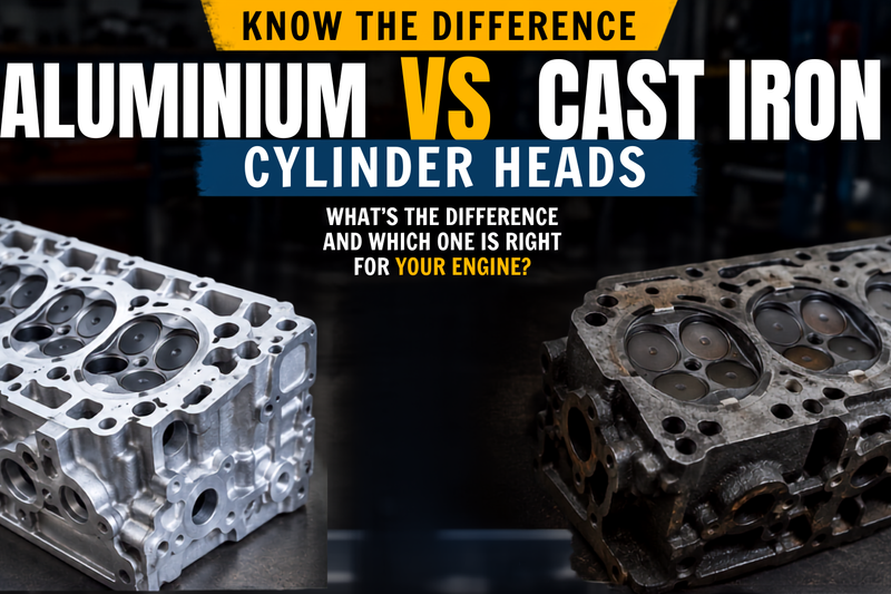 Know the Difference: Aluminium vs Cast Iron Cylinder Heads